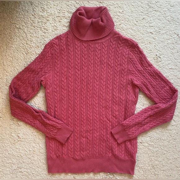 Vtg Eddie Bauer turtleneck sweater - Picture 1 of 5